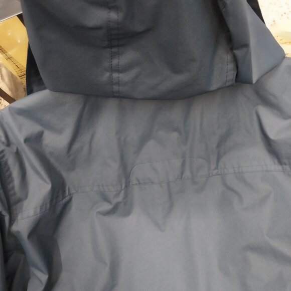 3304 Size XL Bass Lined Navy Blue  Hooded Winter Coat - Picture 8 of 10